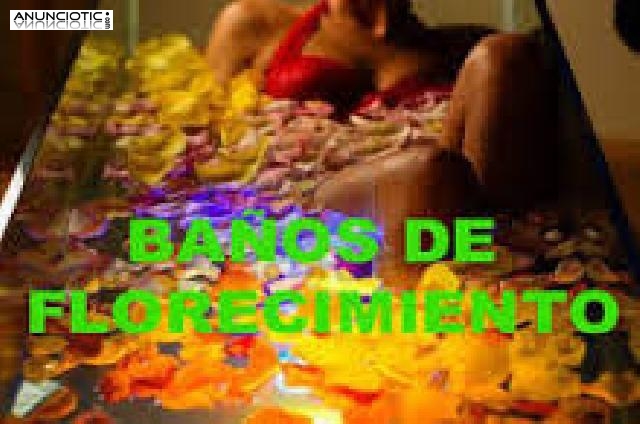 REALIZAMOS BA&Ntilde;OS FLORALES CURATIVOS 