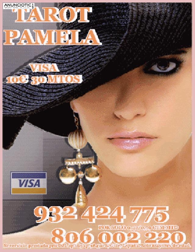 Oferta tarot Barato Pamela Visa  desde 8� 20 mtos las 24 horas a su disposi