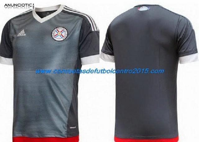 Camiseta Paraguay Segunda 2015-2016