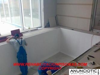 Reparaci&oacute;n de piscinas - Ofertas - Liner - Gresite - Construcci&oacute;n