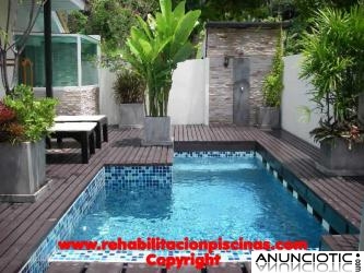 Reparaci&oacute;n de piscinas - Ofertas - Liner - Gresite - Construcci&oacute;n