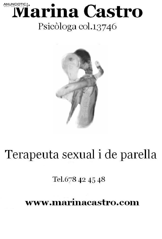 Psicoterapia de pareja y sexolog&iacute;a