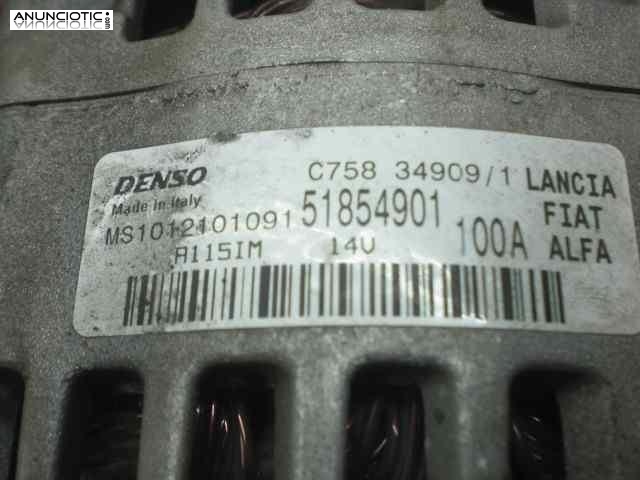 Alternador 2768167 0051854902 fiat doblo