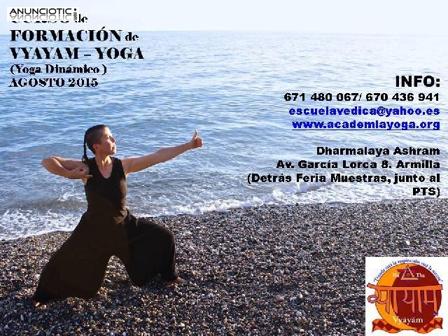 Curso de Formacion de Vyayam � Yoga (Yoga dinamico) Agosto 2015