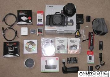 Canon EOS 5D Mark II 21.mp c&aacute;mara r&eacute;flex con objetivo Canon EF 24-105mm IS del objetivo