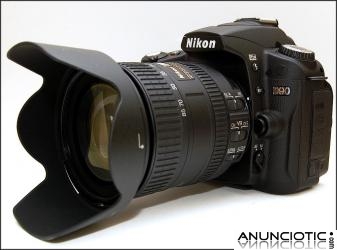 Nikon D90 cámara digital con lente 18-135mm ... $ 520