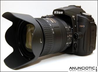Nikon D90 c&aacute;mara digital con lente 18-135mm ... $ 520