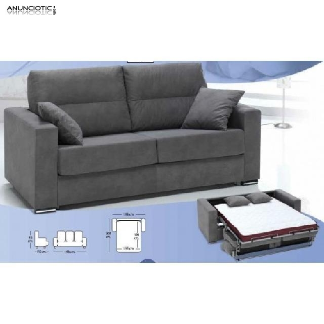 Sof&aacute; cama sistema italiano
