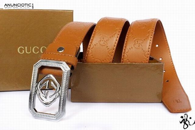 Hermes.DG.LV.Burberry.GUCCI.CK.cintur&oacute;n de piel. 25euros
