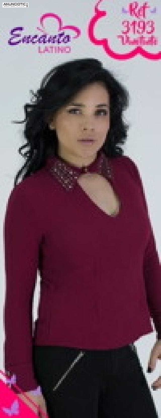 _Blusas Elegantes y con dise&ntilde;o Latino_