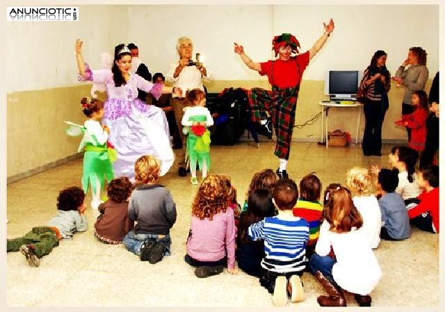 Animadores para fiestas infantiles en Granada, cumplea&ntilde;os a domicilio, 