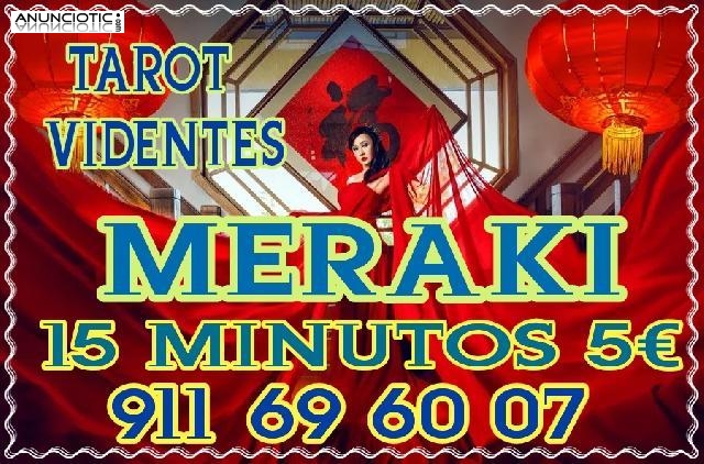 Tarot, videncia y médium MERAKI 15 min 5 euros 