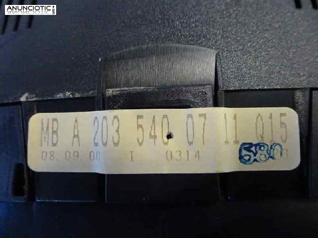 Cuadro instrumentos de mercedes - 330791