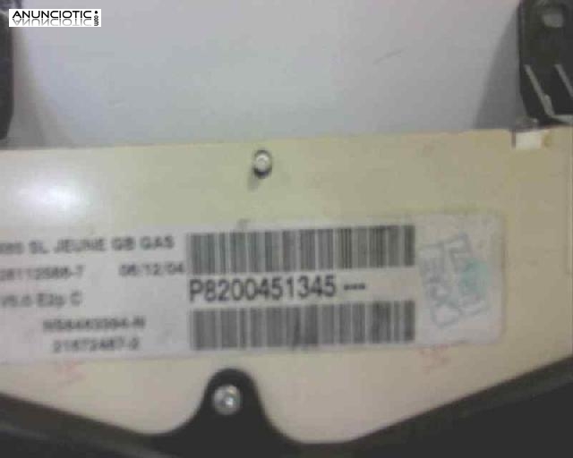 Cuadro instrumentos de renault - 130440