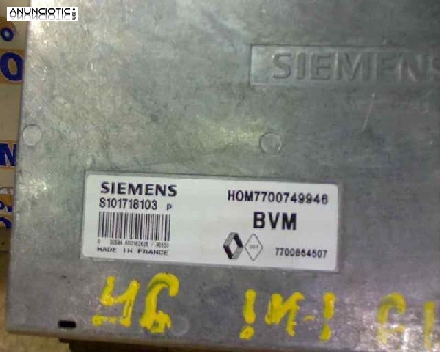 117100 centralita renault 19 port&atilde;�n