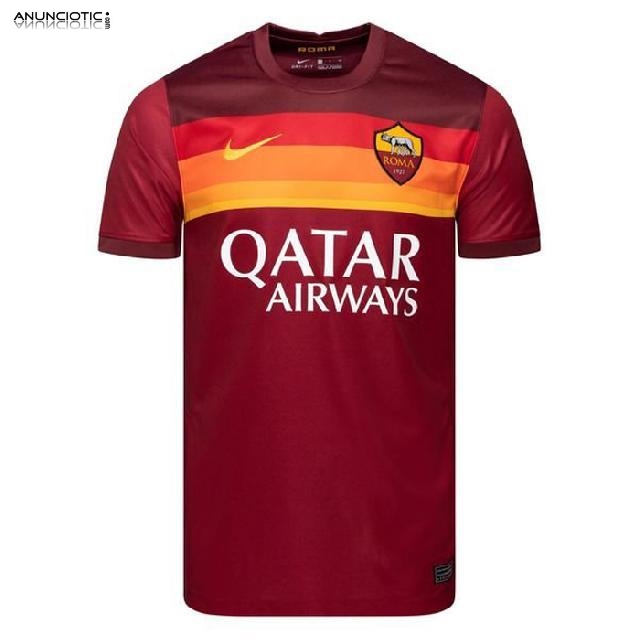 camisetas de f&uacute;tbol Roma baratas 2020-21