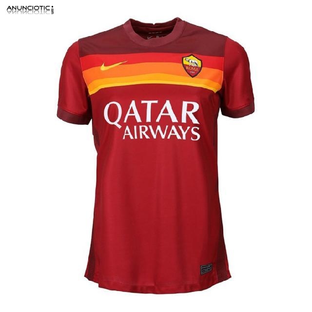 camisetas de f&uacute;tbol Roma baratas 2020-21