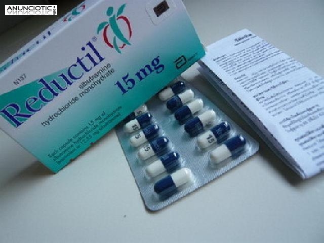 Reductil 15mg (Sibutramina Meridia) 30 C&aacute;psulas