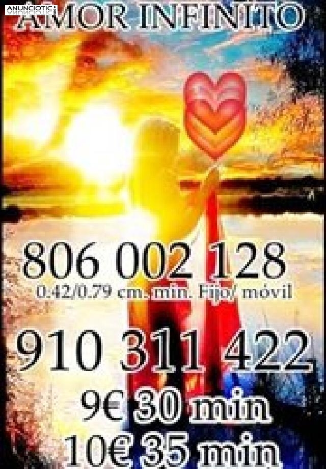 Videncia y Tarot del  Amor 910 311 422 VISA desde 4 � 15 min/ 6 � 20min/ 9�