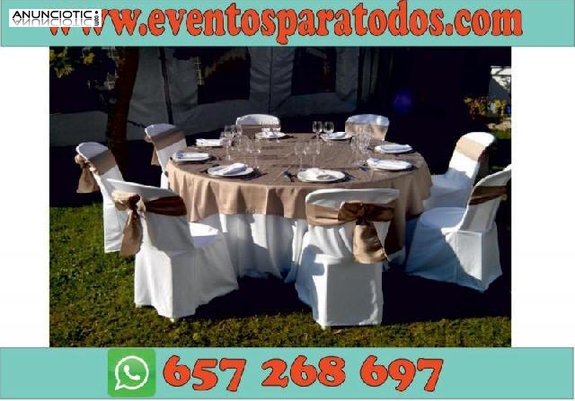 Cubremanteles para fiestas econ&oacute;micos