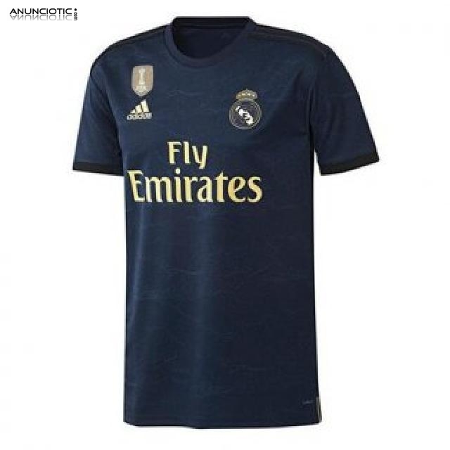 Camiseta de f&uacute;tbol del Real Madrid baratas