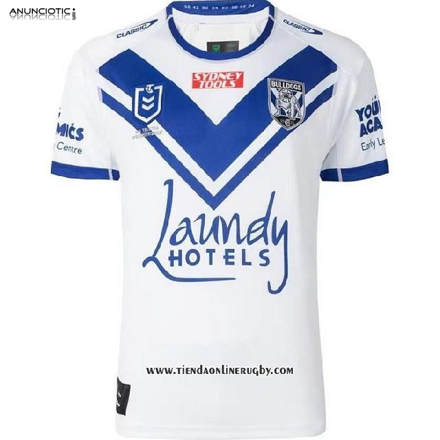 Camiseta Canterbury Bankstown Bulldogs Rugby 2023 Segunda