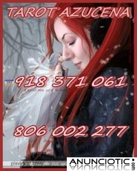 TAROT OFERTA  AZUCENA VISA 918 371 061 DESDE 5� 10 MTOS. 806  002 277 BARATO S&Oacute;LO 0,41 CM 