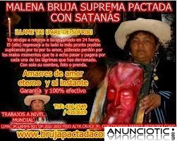 MALENA BRUJA EXPERTA EN AMARRES PARA HOMOSEXUALES
