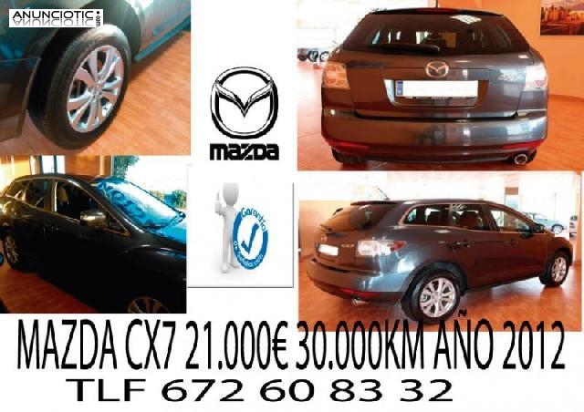Mazda cx7 21000? 30000km de 2011