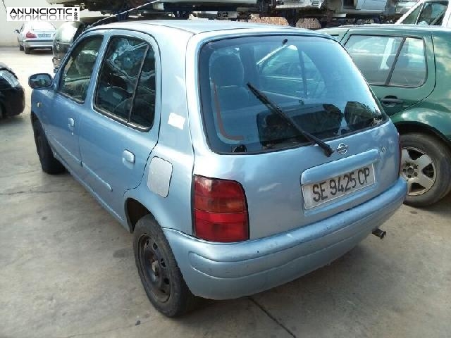 Despiece completo de nissan micra 75 cv a&ntilde;o 96