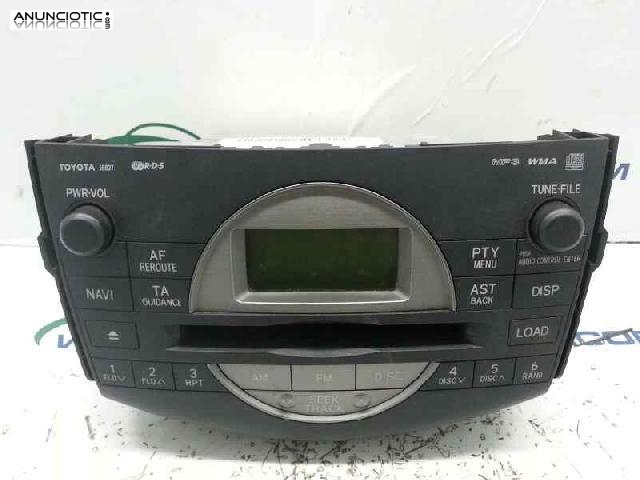 Sistema audio radio cd mp3 toyota rav 4 de 2008