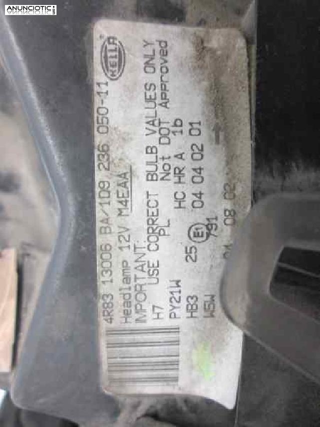 Faros de jaguar s-type