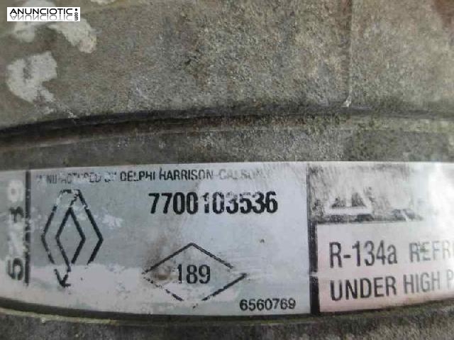 Compresor 728999 de renault