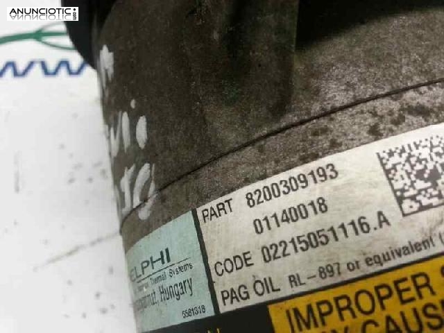 Compresor 1088991 de renault