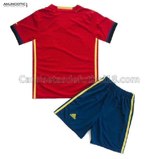 camiseta espana nino 2016-2017 1&ordf; equipaci&oacute;n