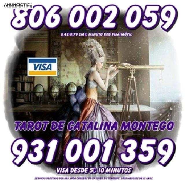 Videncia y Tarot Baratos Catalina Montego s&oacute;lo 0,42 cm min. Visa 10 � 20 mi