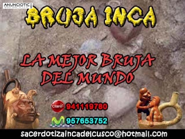 AMARRES SOLO CON FOTO &Uacute;NICOS EN EL MUNDO BRUJA INCA