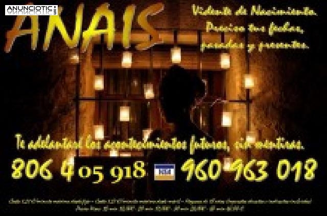 Vidente natural y de nacimiento. 806 405 918. Soy Anais, 13�