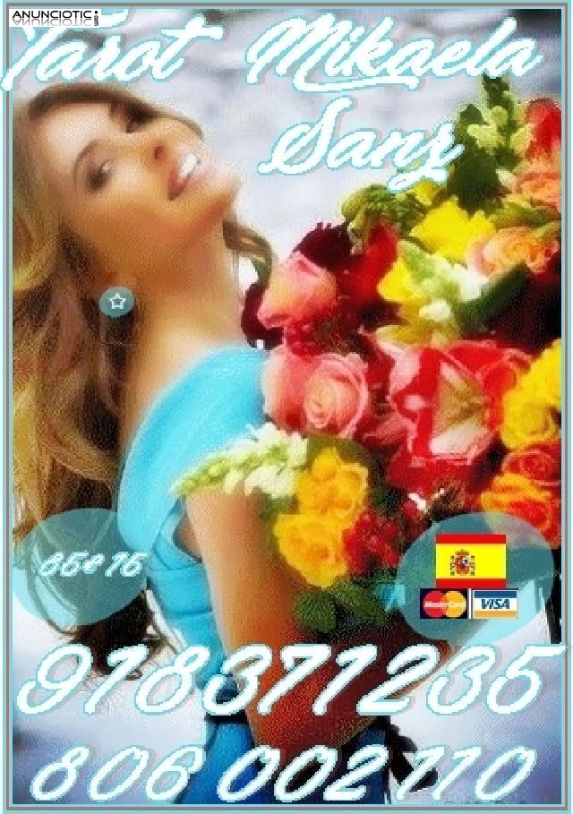 tarot fiable de espa&ntilde;a Visa 806 002 110 desde 5 � 15 mtos. 8 � 20 mtos. 10 
