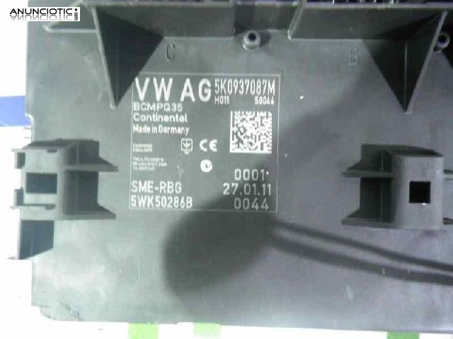 Centralita 5k0937087m de seat