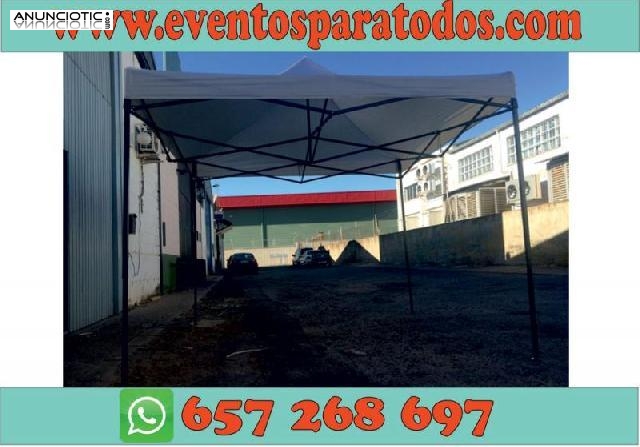 Carpas 3x3 plegables econ&oacute;micas
