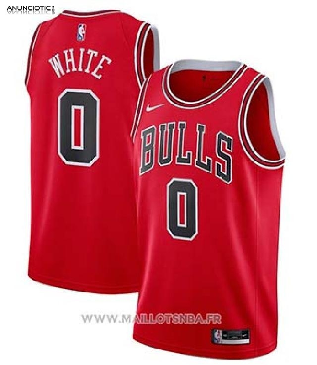 Camiseta Chicago Bulls Coby Blanco NO 0 Icono Rojo
