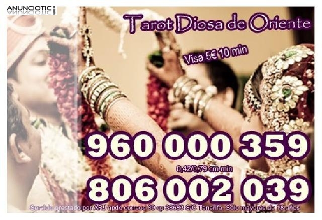 Oferta Visa 10� 20 min. Tarot Diosa de Oriente barato 806 s&oacute;lo 0,42 cm min.