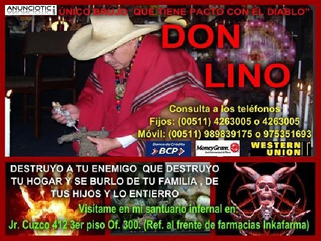 AMARRES PACTADOS LOS MAS FUERTES DEL MUNDO-DON LINO &Uacute;NICO EN EL PERU