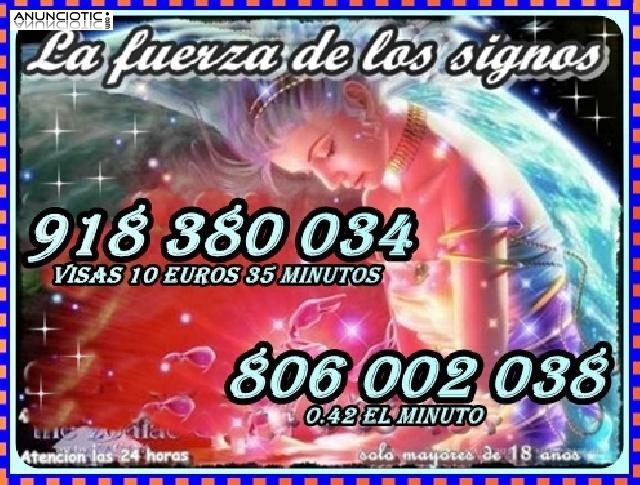 EL MEJOR TAROT telf. 806002038 y 806002149 Tarot Econ&oacute;mico: 0,42� Por Min  