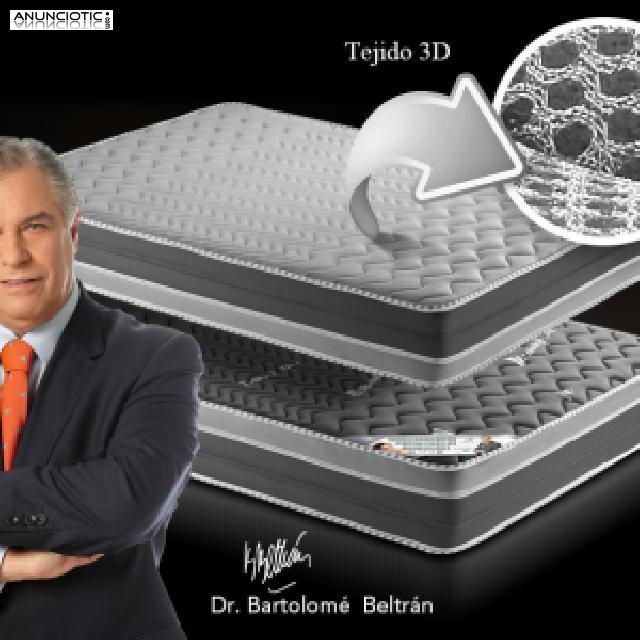 NUEVO Colch&oacute;n Memory Lux, viscoel&aacute;stica con carbono activo