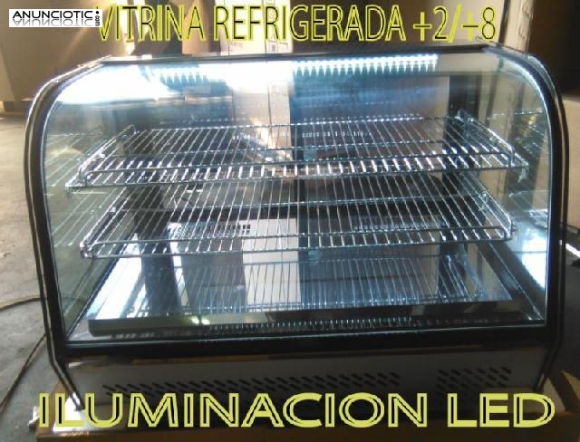 Expositor cristal con iluminaci&oacute;n t&ordm; digital