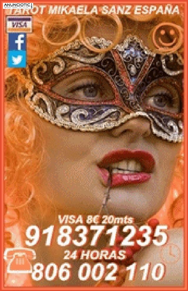 tarot mikaela certero y eficasVisa 918 371 235 desde 5 � 15 min.