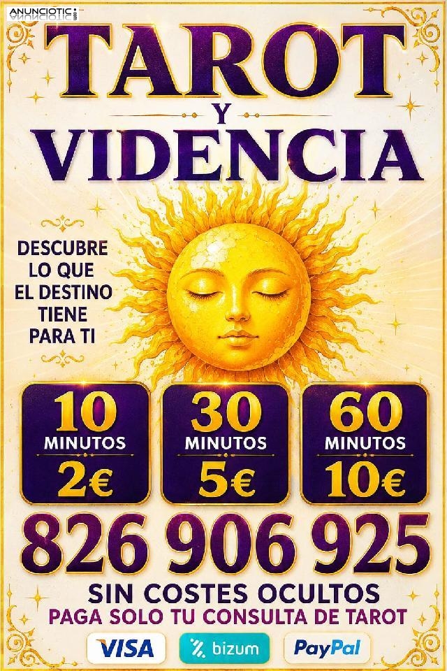 TAROT ECON&Oacute;MICO 30 MINUTOS 5�