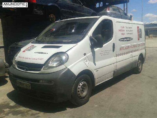 Despiece de opel vivaro furg&oacute;n 2.9t
